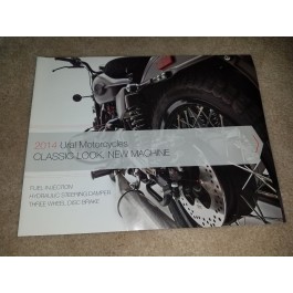 2014 Ural Motorcycles Original Dealer Sales Brochure Catalog