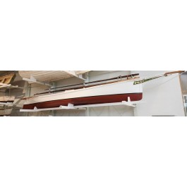 Three-log canoe